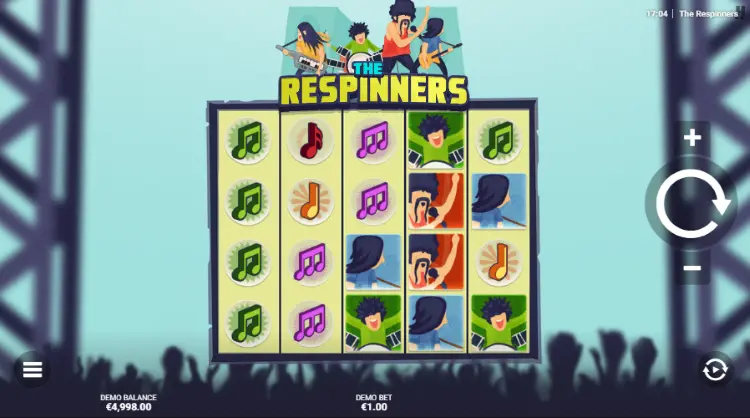 the respinners video slot
